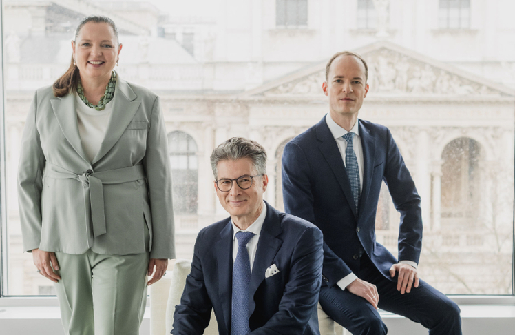 V.l.n.r.: Francine Brogyányi, Andreas Zahradnik und Christian Ritschka © 
Studio Koekart
