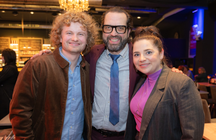 V.l.n.r.: Paulus Bohl ("Dr. Bohl"), Gerald Fleischhacker und Isabell Pannagl.
