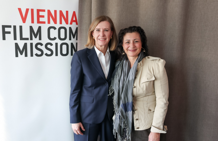 V.l.n.r.: Marijana Stoisits (Geschäftsführerin Vienna Film Commission) und Veronika Kaup-Hasler (Kulturstadträtin)