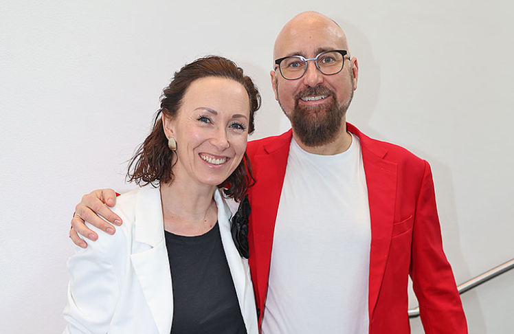 Anja und Ulrich Hutter (beide GMS).