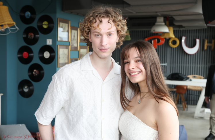 Lukas Mayer und Amelie Sarich spielen die Hauptrollen in "Romeo & Julia".