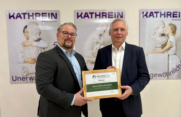 V.l.n.r.: Herwig Wolf, Leiter Institutional Business der Kathrein Privatbank und Harald Besser, Leiter Portfolio Management, Kathrein Privatbank