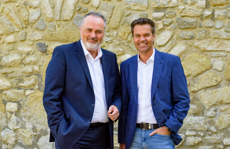 V.l.n.r.: Landeshauptmann Hans Peter Doskozil und der Geschäftsführer des Burgenland Tourismus Didi Tunkel 