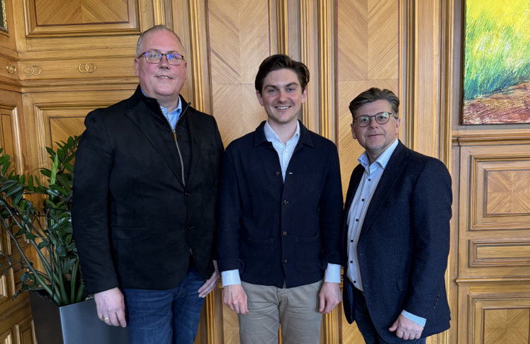 V.l.n.r.: Hubert Schlager, Korbinian Kasinger und Günther Reder © KWMS GmbH/Roman Schachenhofer