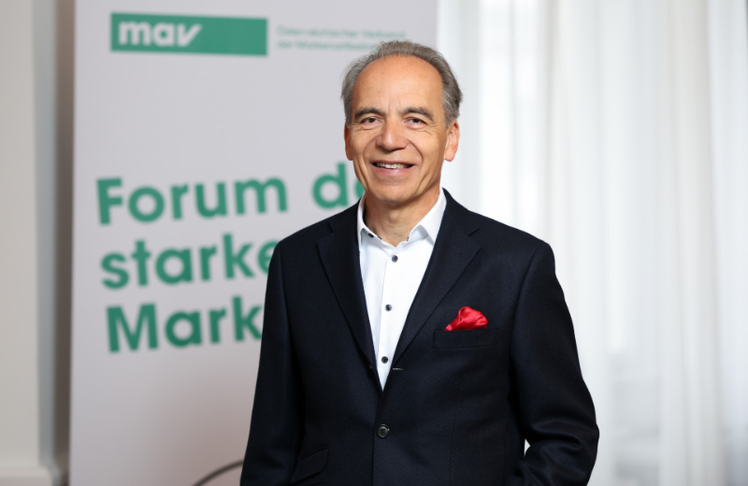 Günter Thumser, Geschäftsführer des Markenartikelverbandes.