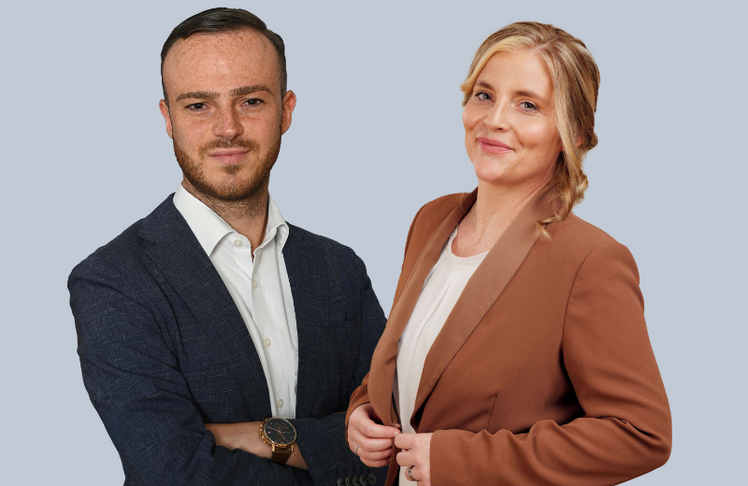Max Decker (Sales Director Online) und Kathi Latsch (CSO oe24 Media Group)