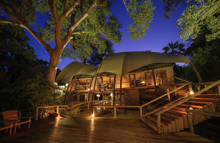 Abgeschnitten von der Welt – Lodge im Okavango Delta © airtours