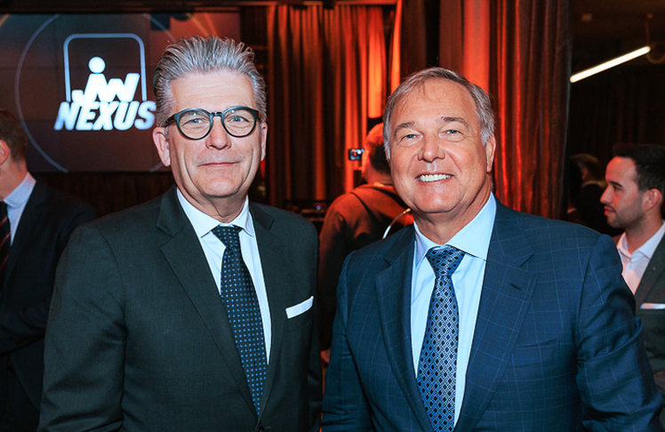 Martin Heimhilcher (Spartenobmann Information und Consulting WK Wien) und Walter Ruck (Präsident WK Wien)