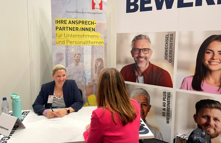 Besonders gefragt war der Bewerbungs-Check durch Expert:innen von HRM Experts © HRM 