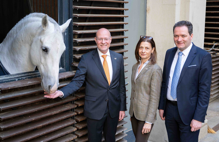 V.l.n.r.: Michael Enzinger, Alexandra Kaszay und Norbert Totschnig © BMLUK/Rene Hemerka