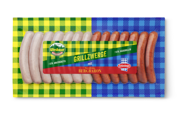 Wiesbauer läutet mit neuen Würsteln die Grillsaison ein. 