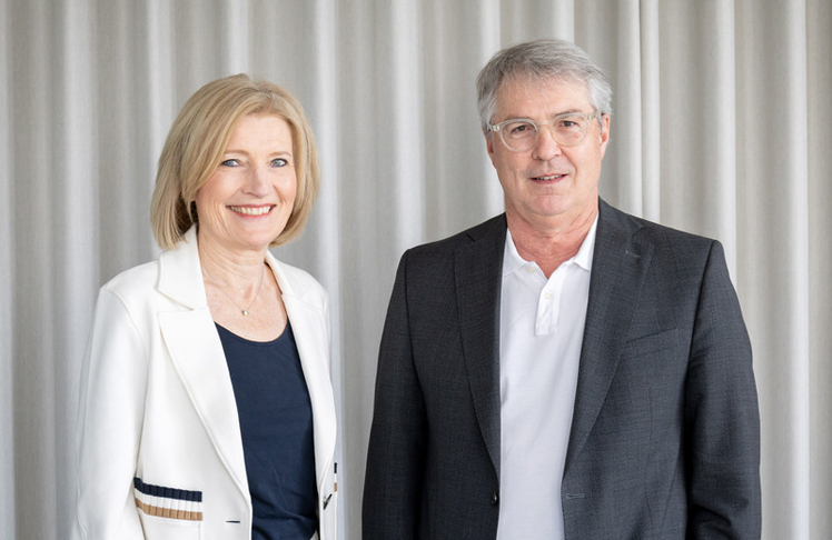 Martina Salomon und Martin Gebhart