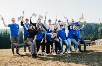 MP2 IT-Solutions sammelt beim Vienna City Marathon Kilometer für Momo