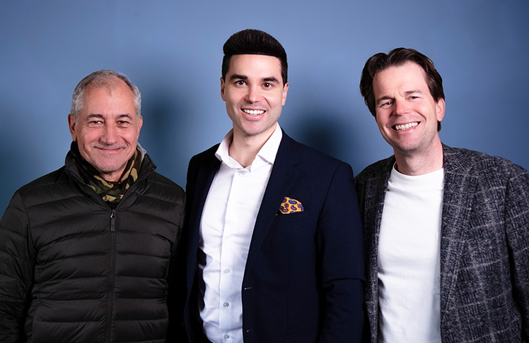 v.l.n.r.: Andreas Cieslar, Franz Josef Zeiler, Helmut Kosa © &US