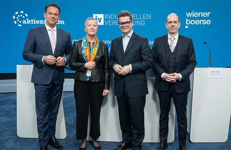 V.l.n.r.: Christoph Boschan, Angelika Sommer-Hemetsberger, Christoph Neumayer und Peter Hajek