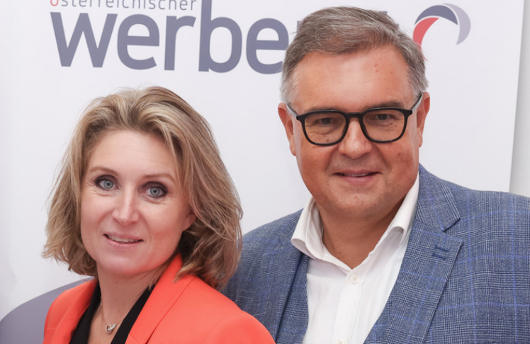 ÖWR-Geschäftsführerin Andrea Stoidl und ÖWR-Präsident Michael Straberger