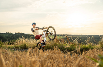 Losradeln im Burgenland