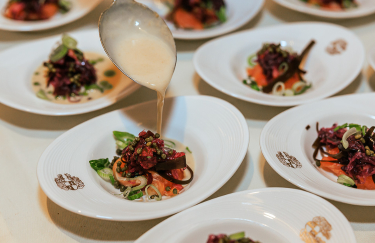 Ein vielfältiges Menü ermöglichte den Gästen, sich gebührend auf die heurige Genuss-Saison einzustimmen.