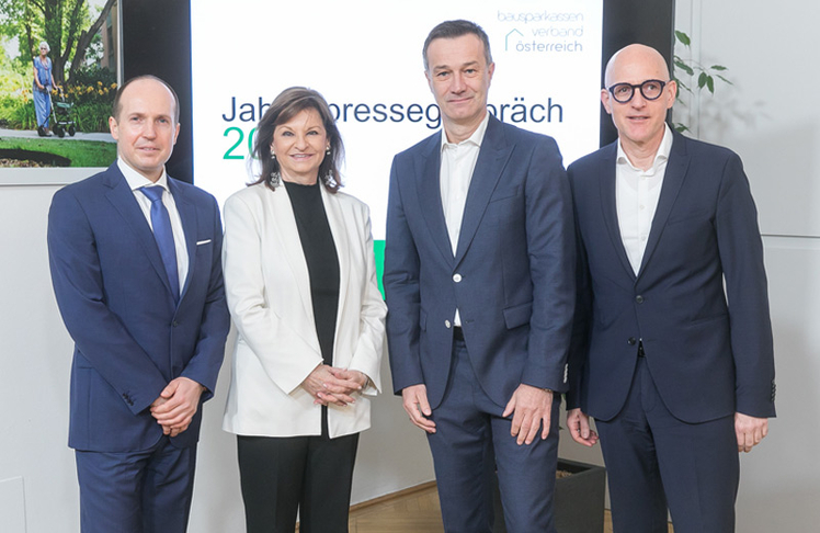 V.l.n.r.: Marcus Kapun, Susanne Riess-Hahn, Christian Vallant und Andreas Kaim