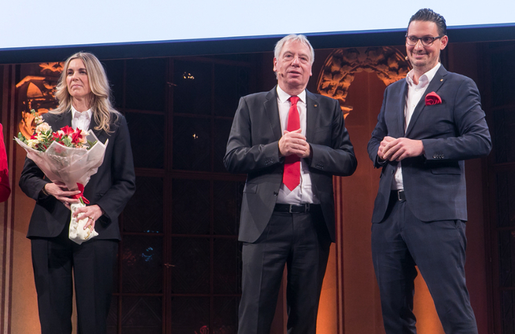 V.l.n.r.: Sonja Brandtmayer, Gerhard Heine und Christoph Bachlechner © LEADERSNET/D. Mikkelsen