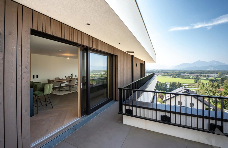 Exklusive Dachgeschosswohnung nahe Salzburg steht zum Verkauf © Bamberger Immobilien