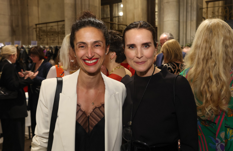 Maryam Yeganehfar (l.) und Dagmar Grimus-Leitgeb 