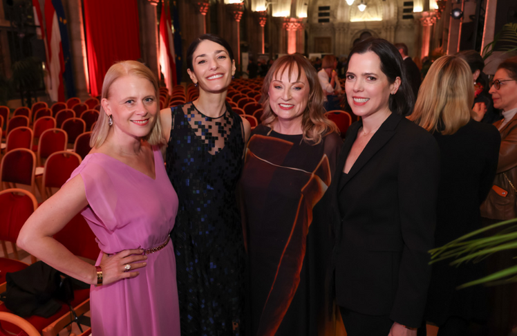 V.l.n.r.: Simone Wohinz, Ketevan Papaya, Kristin Hanusch-Linser und Andrea Unterberger 