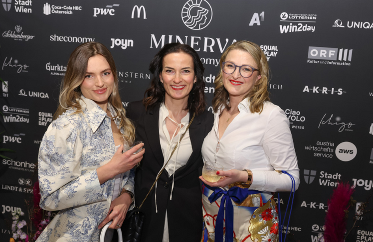 Vl.n.r.: Vada Prosquill, Sandra Manich und Martina Zupanc-Oberdorfer