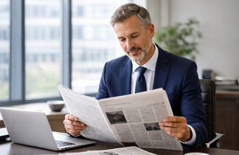 Diese Zeitungen stehen bei Führungskräften am höchsten im Kurs