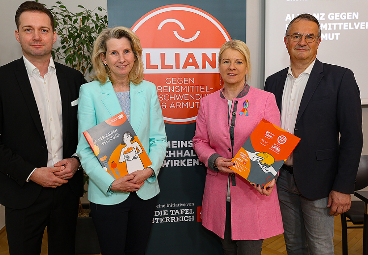 Die Tafel Österreich gründete Allianz gegen Lebensmittelverschwendung und Armut