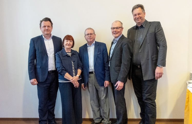 V.l.n.r.: Georg Doppelhofer, Erika Egger, Dieter Henrich, Josef Gruber, Friedrich Dungl © VRM