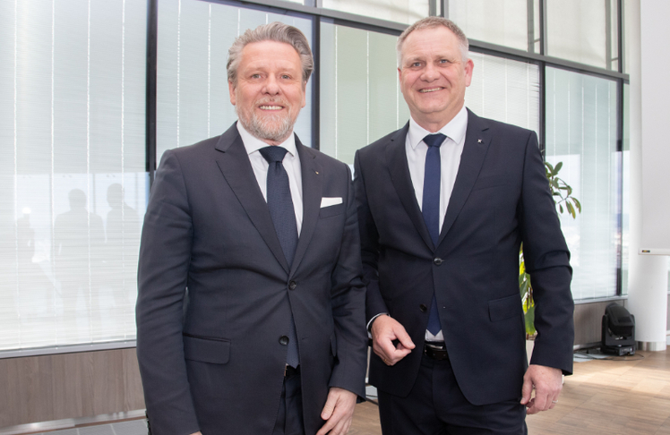 Peter Weinberger (links) und Peter Mayr © LEADERSNET/C. M. Stowasser