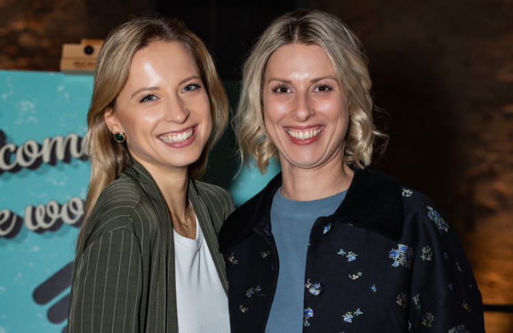 Nele Sicher, Gründerin Leaders Branding House & LinkedIn Expertin (l.) und Kathrin Shepherd, Internationale Marketingexpertin und Bereichsleiterin bei dm Österreich