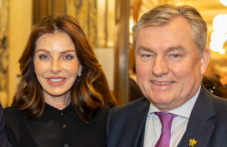 Angelika Rosam und Spitzenkoch Toni Mörwald 