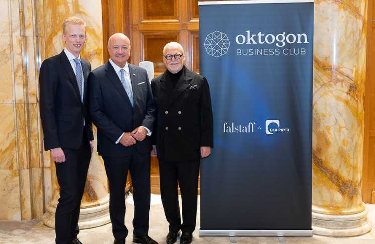 V.l.n.r.: Christoph Mager, Christian Stocker und Wolgang Rosam