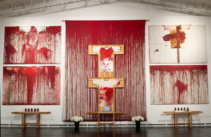 Hermann Nitsch. von sonnenaufgang an