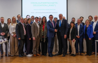 Kreislaufwirtschaft brachte Wirtschaft und Politik an einen Tisch