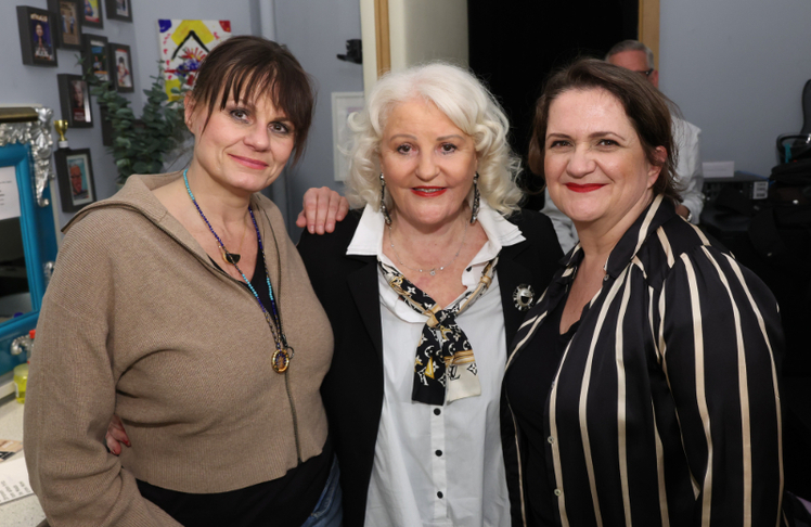 V.l.n.r.: Eva Maria Marold, Marika Lichter und Magda Leeb. © Katharina Schiffl