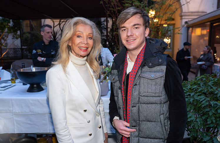 PR International Gründerin Elisabeth Himmer-Hirnigel und Geiger Yuri Revich © Andreas Tischler