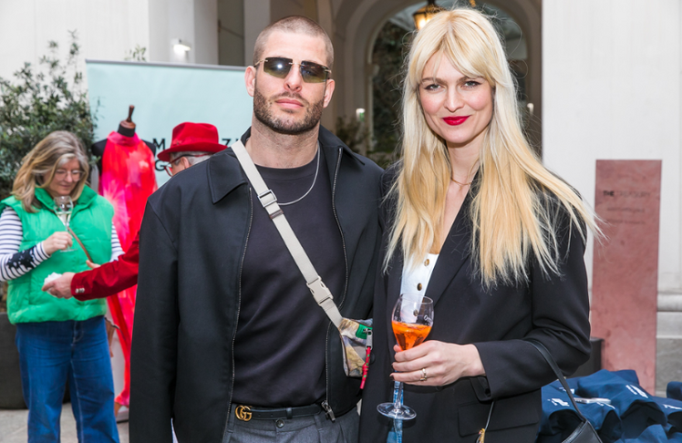 Schauspieler Max Ortner und Co-Founder Bonds & Beyond Natascha Tod © LEADERSNET/ D. Mikkelsen 