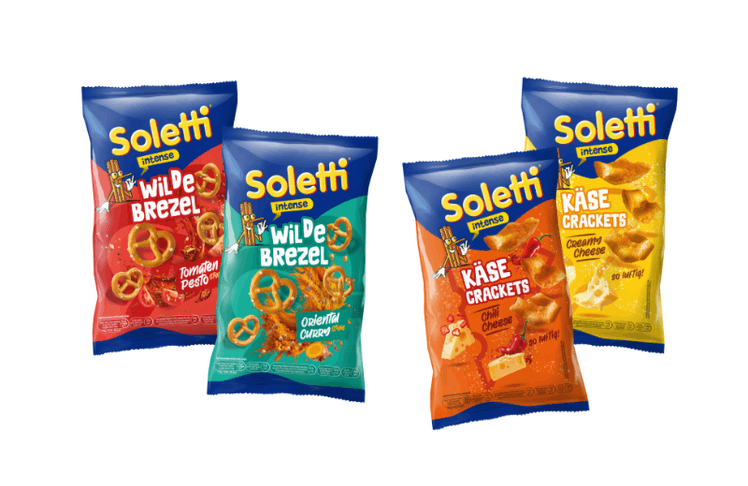 Soletti erweitert das Portfolio um vier neue Geschmacksrichtungen. 