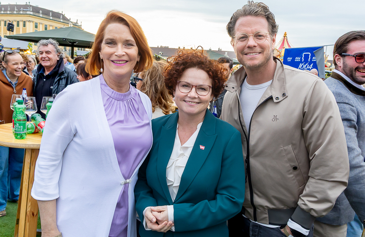 V.l.n.r.: Maya Hakvoort, Elisabeth Zehetner und Markus Seibert