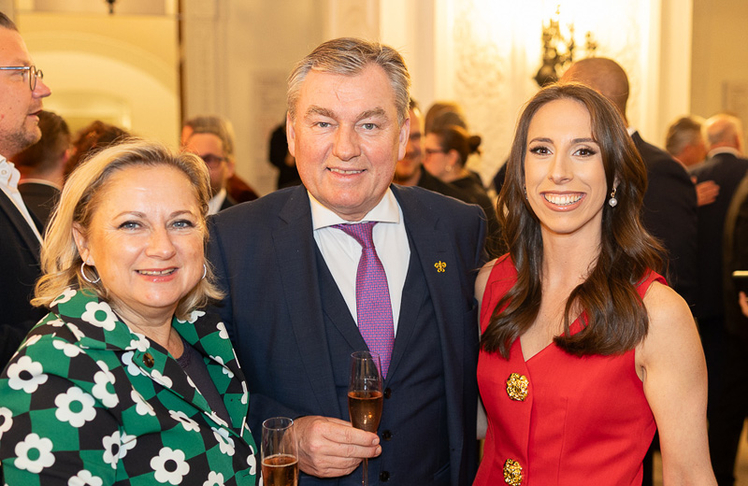 V.l.n.r.: Eva & Toni Mörwald und Alexandra Fellner