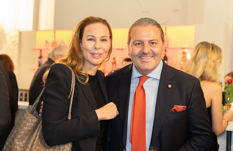 Eva Schütz und Leo Lugner