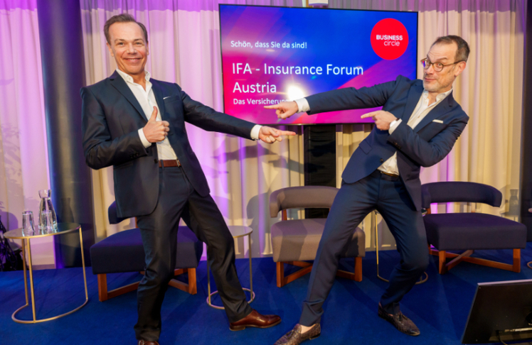 Gerhard Pichler (links) und Stephan A. Jansen © Thomas Magyar