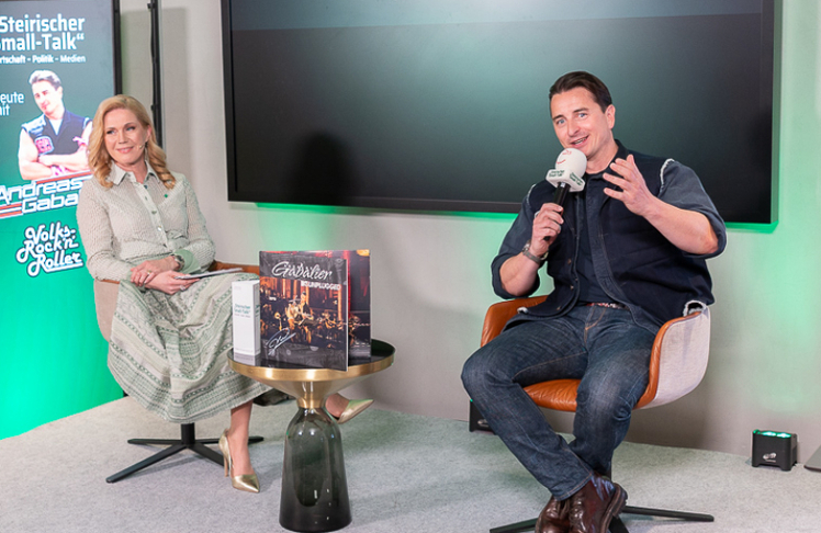 Johanna Setzer und Andreas Gabalier © LEADERSNET/R. Brunhölzl