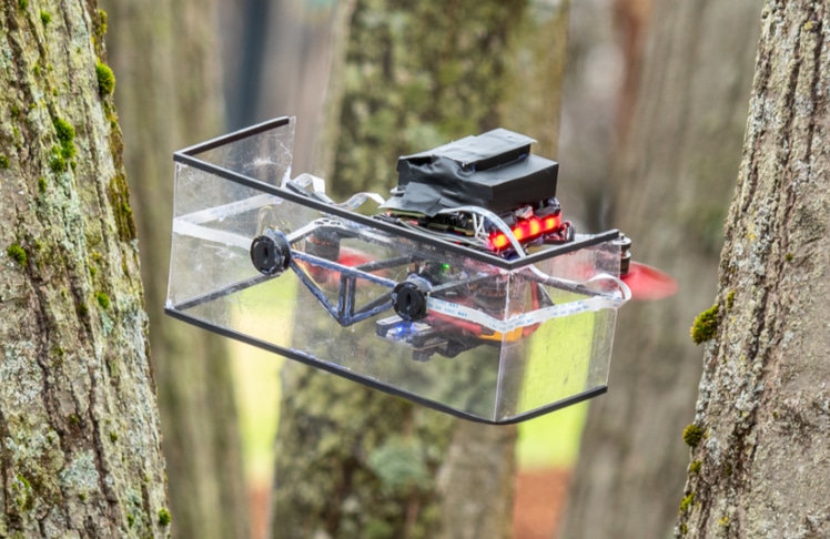 Die Wissenschaftler:innen nahmen sich die Navigationsfähigkeit von Fledermäusen zum Vorbild und kombinierten Ultraschallsensoren mit Künstlicher Intelligenz (KI),