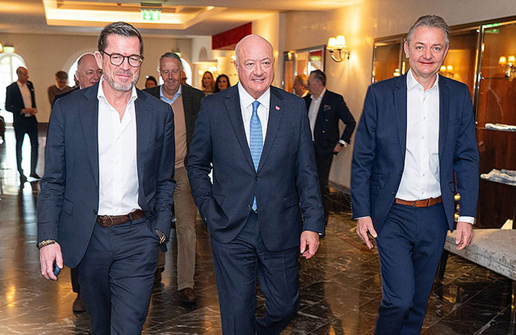 V.l.n.r.: Karl-Theodor zu Guttenberg, Christian Stocker und Gerald Gerstbauer