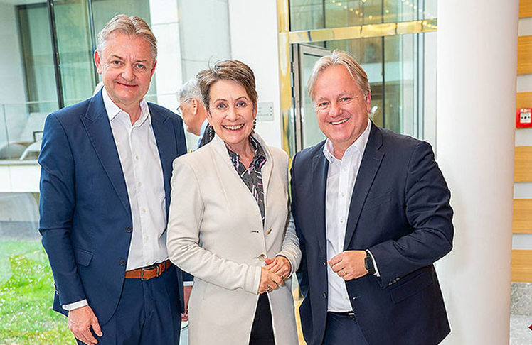 Gerald Gerstbauer, Sabine Herlitschka und Harald Kräuter