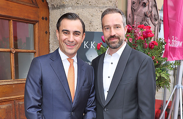 Christian Renner (l.) und Stefan Schnöll